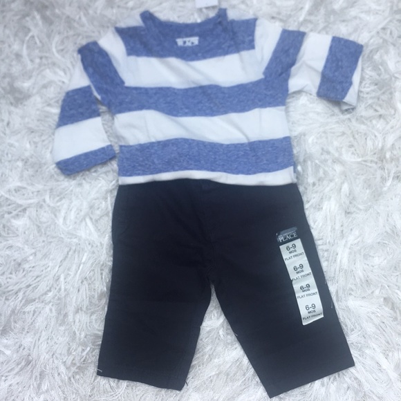 NWT Baby Boy Pull-on EZ Chino Style Pants - Picture 6 of 7